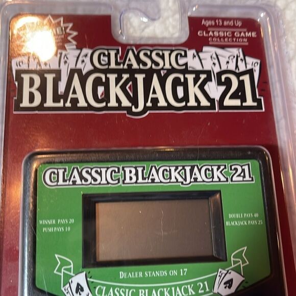 NEW Classic blackjack21 classic handheld game - Picture 3 of 5